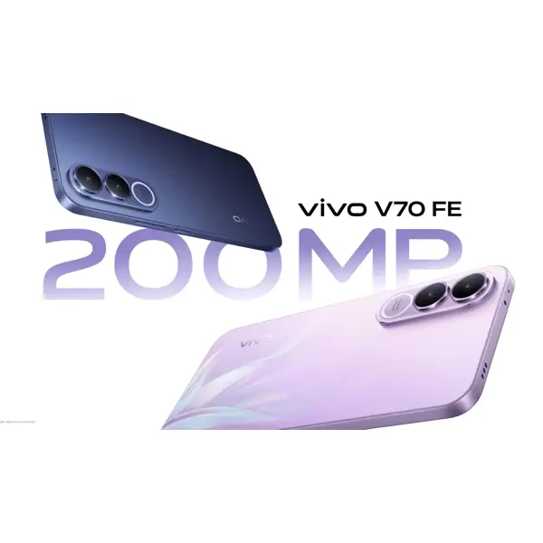 Mobile Phone Vivo V70 FE, 8GB, 512GB, Nano-SIM + eSIM, 5G, NFC, Blue