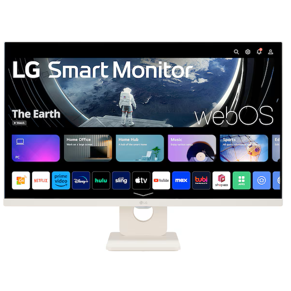 Monitor LG 27U511SA-W.AMC SMART 27, 27", FHD, IPS, HDMI, USB, White