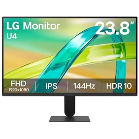 Monitor LG 24U411B-B.AMC, 24", FHD, IPS, HDMI, 3.5mm, Black