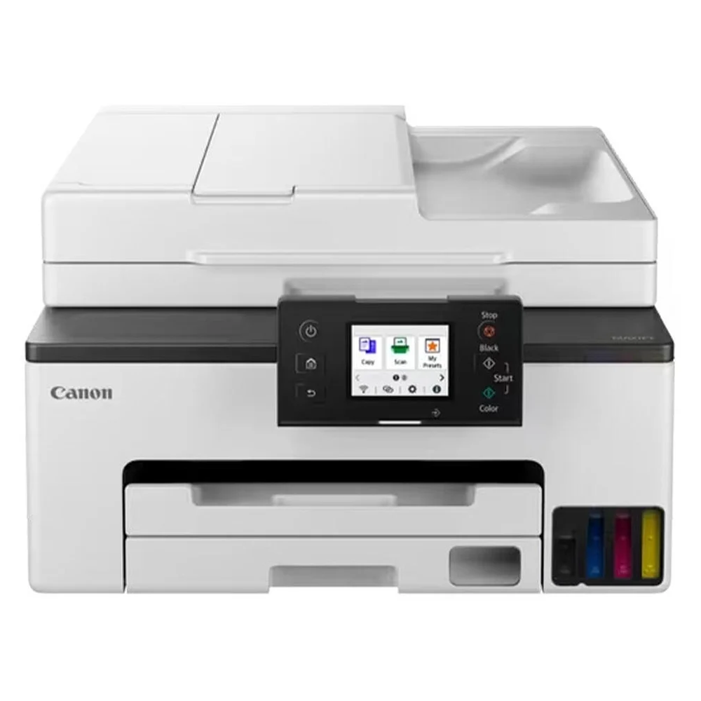 Color Printer Canon 6171C007AC MAXIFY GX2040, MFP, A4, WiFi, USB, LAN, White