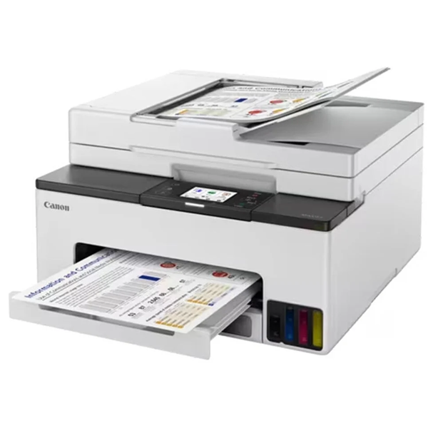 Color Printer Canon 6171C007AC MAXIFY GX2040, MFP, A4, WiFi, USB, LAN, White