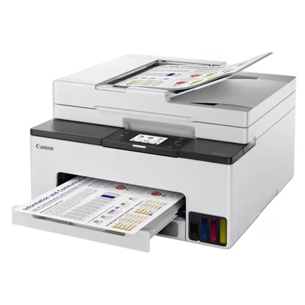 პრინტერი Canon 6171C007AC MAXIFY GX2040, MFP, A4, WiFi, USB, LAN, Color Printer, White