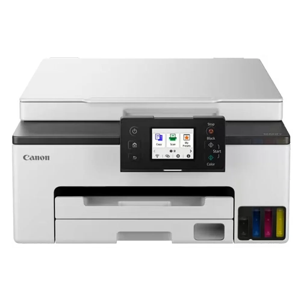 პრინტერი Canon 6169C007AC MAXIFY GX1040, MFP, A4, WiFi, USB, LAN, Color Printer, White