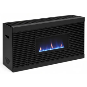გაზის გამათბობელი Hosseven HDU-8 BLACK, 80-100m², Gas Heater, Black