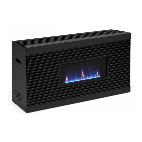 Gas Heater With Fan Hosseven HDUV-8 BLACK FAN, 80-100m², Black