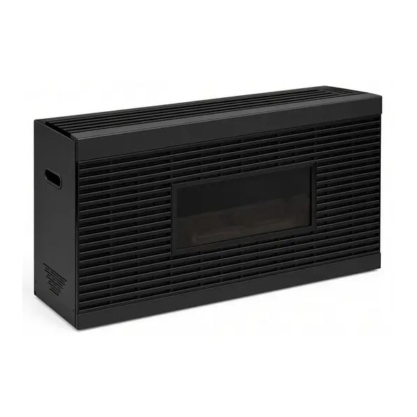 Gas Heater With Fan Hosseven HDUV-8 BLACK FAN, 80-100m², Black