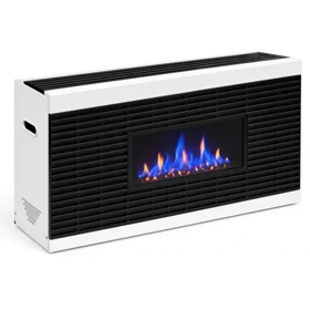 გაზის გამათბობელი Hosseven HDUV-8 WZ FAN, 80-100m², Gas Heater With Fan, White