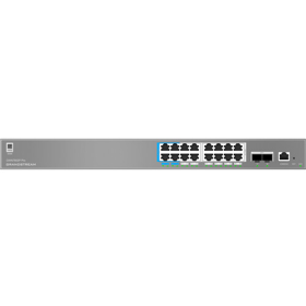 სვიჩი Grandstream GWN7802P Pro, 16-Port Gigabit, Switch, Silver