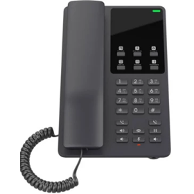 სტაციონარული ტელეფონი Grandstream GHP621, IP Phone, 2 SIP, PoE, Black