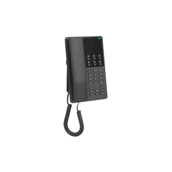 სტაციონარული ტელეფონი Grandstream GHP621, IP Phone, 2 SIP, PoE, Black