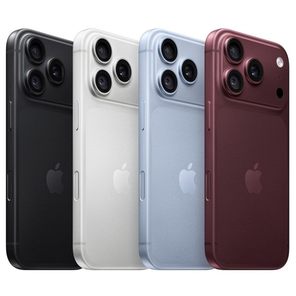 Mobile Phone Apple iPhone 18 Pro, 12GB, 512GB, SIM+eSIM, 5G, NFC, Burgundy