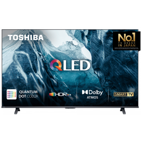 TV Toshiba 55M450RE QLED, 55", 4K UHD, Smart TV, 60Hz, HDMI, USB, LAN, BT, WIFI, Black