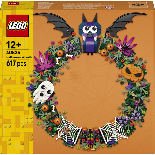 ასაწყობი კონსტრუქცია LEGO 40825, Halloween Wreath, Prefabricated Construction
