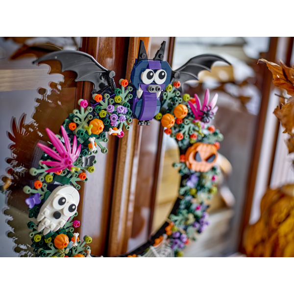 ასაწყობი კონსტრუქცია LEGO 40825, Halloween Wreath, Prefabricated Construction