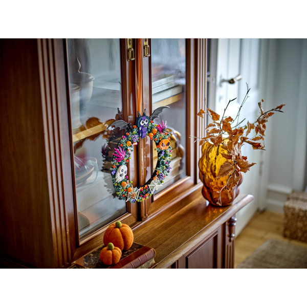 ასაწყობი კონსტრუქცია LEGO 40825, Halloween Wreath, Prefabricated Construction