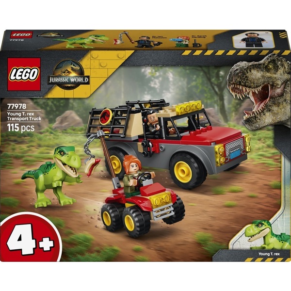 ასაწყობი კონსტრუქცია LEGO 77978, Young T. rex Transport Truck, Prefabricated Construction