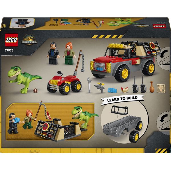 ასაწყობი კონსტრუქცია LEGO 77978, Young T. rex Transport Truck, Prefabricated Construction