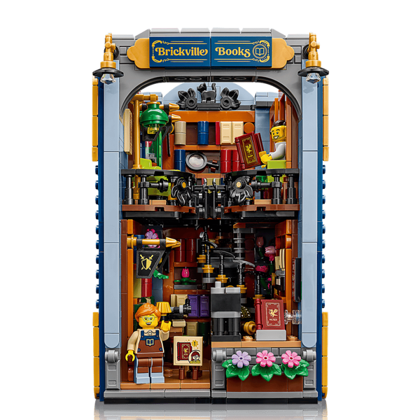Prefabricated Constructio Lego 11379 Icons, Bookstore: Book Nook
