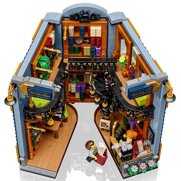Prefabricated Constructio Lego 11379 Icons, Bookstore: Book Nook