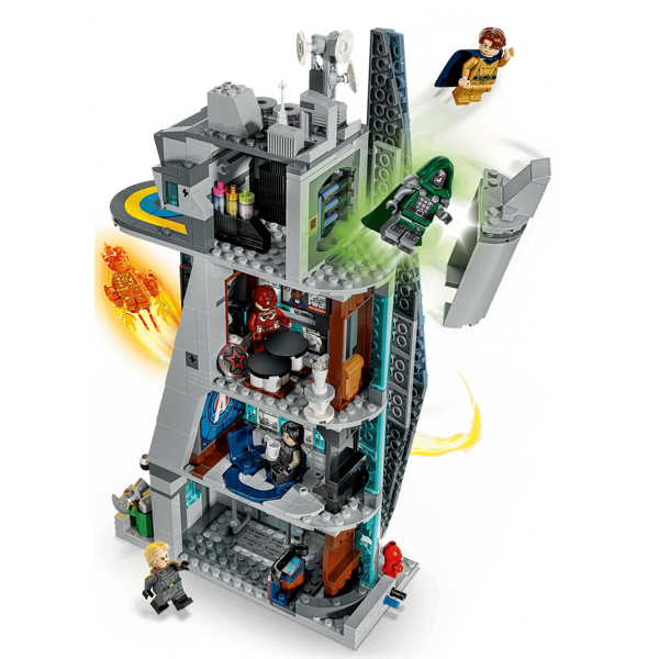 Prefabricated Construction LEGO 76352 Marvel, Avengers: Doomsday New Avengers Tower