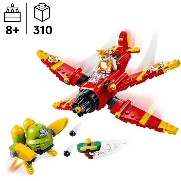 ასაწყობი კონსტრუქცია LEGO 77119, Tails' Tornado-1, Prefabricated Construction
