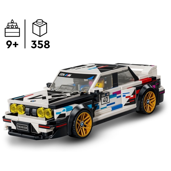 ასაწყობი კონსტრუქცია LEGO 77263, BMW M3 (E30), Prefabricated Construction