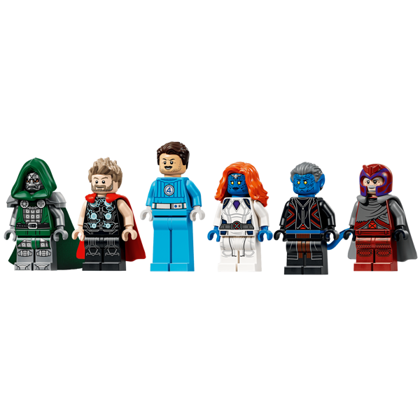 Prefabricated Constructio LEGO 76348 Marvel, Epic Battle: Avengers: Doomsday