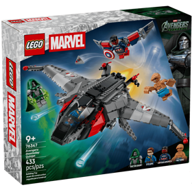 Prefabricated Construction LEGO 76347 Marvel, Avengers: Doomsday Quinjet