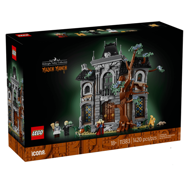 ასაწყობი კონსტრუქცია LEGO 11383 Icons, Mayor Manor, Prefabricated Construction