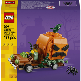 ასაწყობი კონსტრუქცია LEGO 40822, Jack-O'-Lantern Pickup Truck, Prefabricated Construction