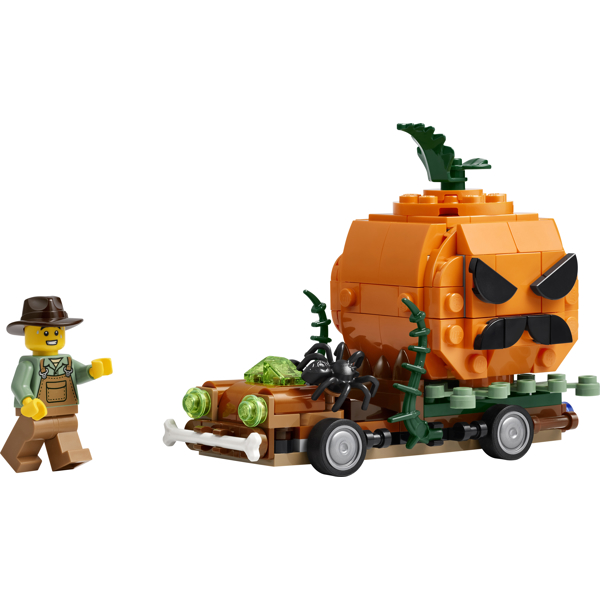 ასაწყობი კონსტრუქცია LEGO 40822, Jack-O'-Lantern Pickup Truck, Prefabricated Construction