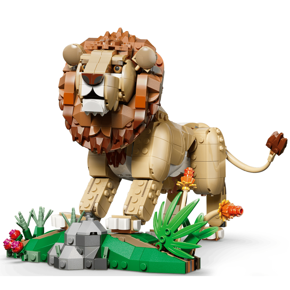 Prefabricated Construction LEGO 31386 Creator 3-in-1, Wild Animals: Majestic Lion