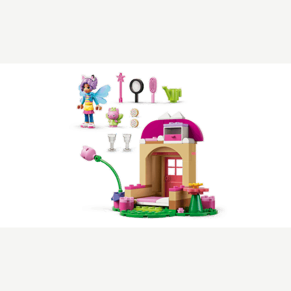 ასაწყობი კონსტრუქცია LEGO 11212, Gabby's Dollhouse Kitty Fairy's Garden House, Prefabricated Construction