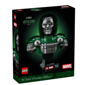 ასაწყობი კონსტრუქცია LEGO 76345 Marvel, Doctor Doom Bust, Prefabricated Construction