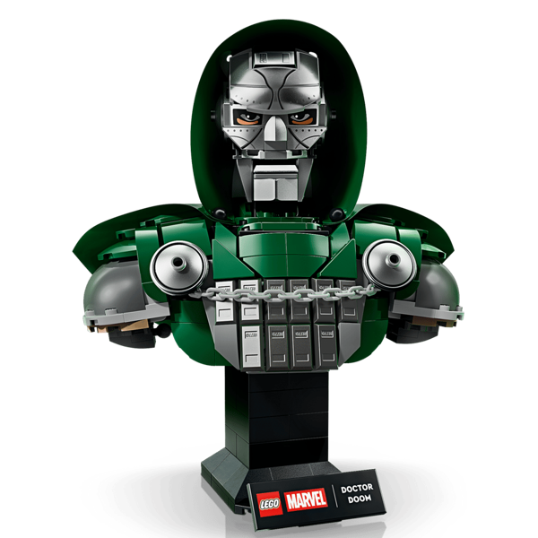 ასაწყობი კონსტრუქცია LEGO 76345 Marvel, Doctor Doom Bust, Prefabricated Construction