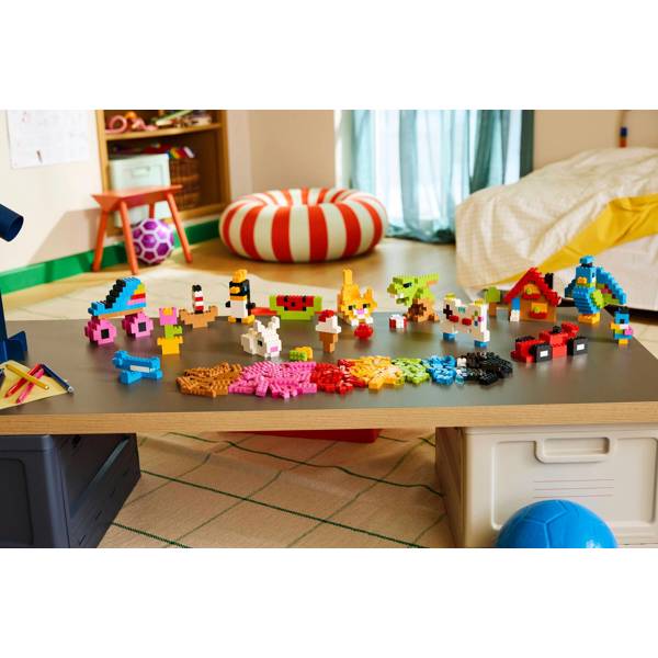 ასაწყობი კონსტრუქცია LEGO 11045 Classic, Creative Colorful Bricks, Prefabricated Construction