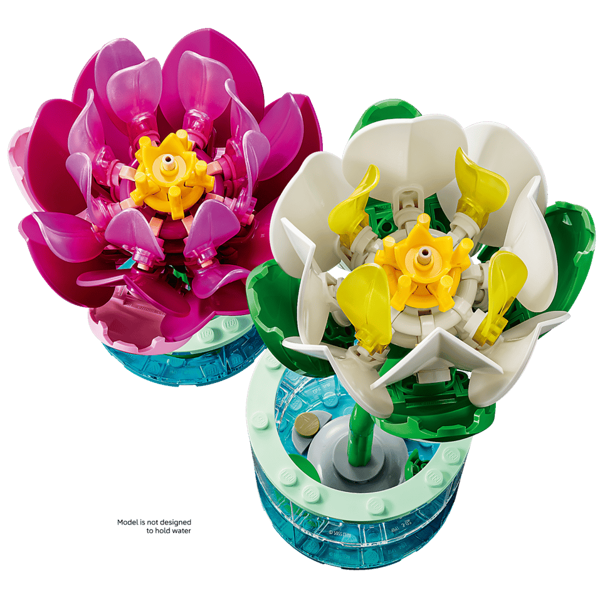 ასაწყობი კონსტრუქცია LEGO 11511 Botanicals, Water Lilies, Prefabricated Construction