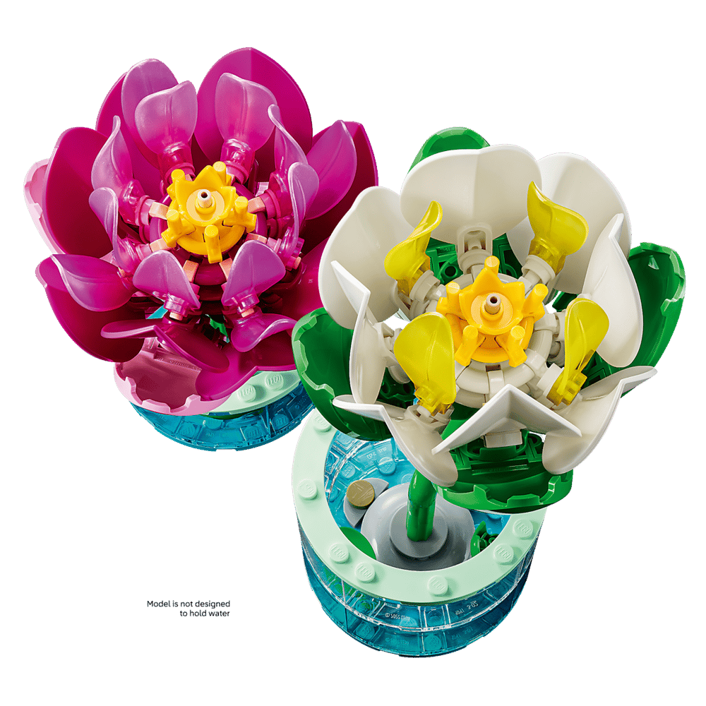 ასაწყობი კონსტრუქცია LEGO 11511 Botanicals, Water Lilies, Prefabricated Construction