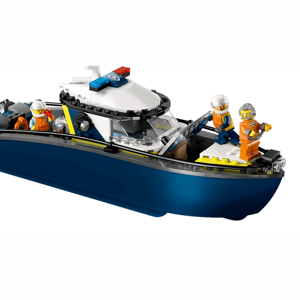 ასაწყობი კონსტრუქცია LEGO 60456, Police Boat Chase, Prefabricated Construction