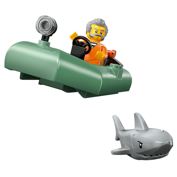 ასაწყობი კონსტრუქცია LEGO 60456, Police Boat Chase, Prefabricated Construction