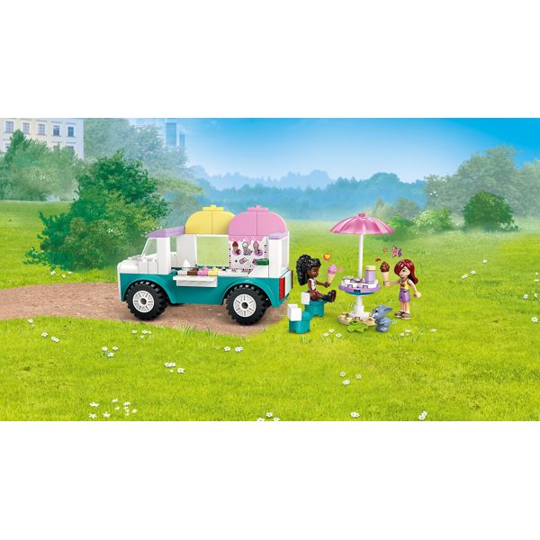 ასაწყობი კონსტრუქცია LEGO 42644, Heartlake City Ice Cream Van, Prefabricated Construction