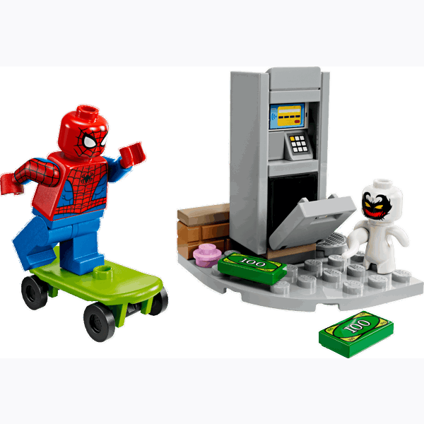 ასაწყობი კონსტრუქცია LEGO 30725, Super Heroes Spider-Man vs. Anti-Venom Heist, Prefabricated Construction