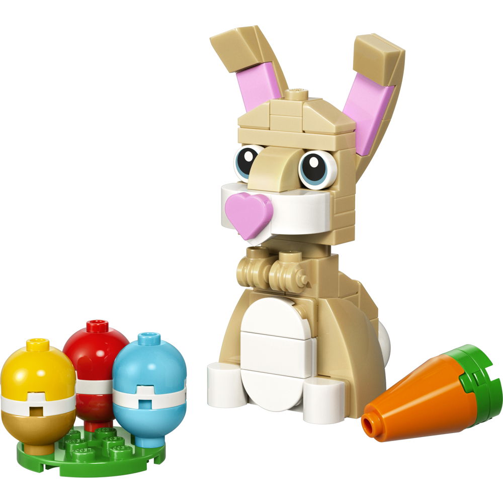 ასაწყობი კონსტრუქცია LEGO 30716, Cute Easter Bunny, Prefabricated Construction