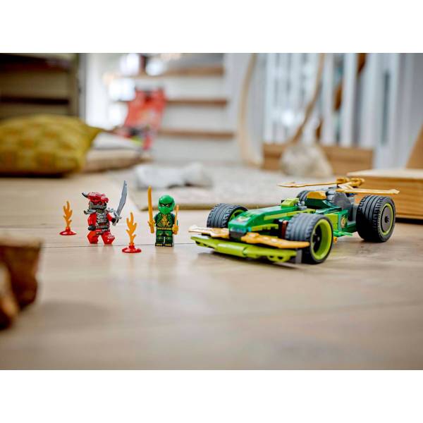 ასაწყობი კონსტრუქცია LEGO 71828 NINJAGO, Lloyd's Pull-Back Race Car, Prefabricated Construction