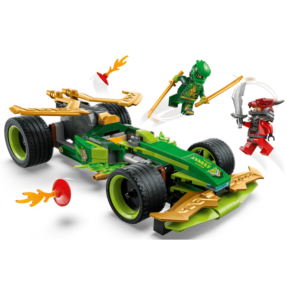 ასაწყობი კონსტრუქცია LEGO 71828 NINJAGO, Lloyd's Pull-Back Race Car, Prefabricated Construction