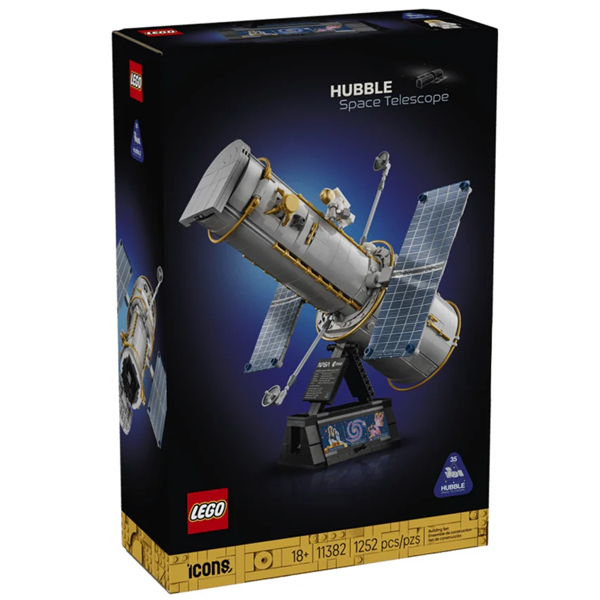 ასაწყობი კონსტრუქცია LEGO 11382 Icons, Hubble Space Telescope, Prefabricated Construction