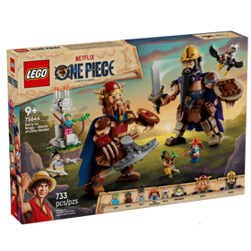 ასაწყობი კონსტრუქცია LEGO 75644- One Piece, Dorry vs. Brogy – Giants of Little Garden, Prefabricated Construction