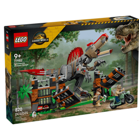 ასაწყობი კონსტრუქცია LEGO 77982 Jurassic World, Spinosaurus Dinosaur Escape, Prefabricated Construction