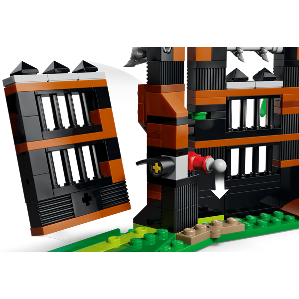 ასაწყობი კონსტრუქცია LEGO 77982 Jurassic World, Spinosaurus Dinosaur Escape, Prefabricated Construction