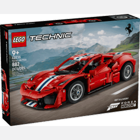 ასაწყობი კონსტრუქცია LEGO 42235 Technic, Ferrari 488 Pista Car, Prefabricated Construction